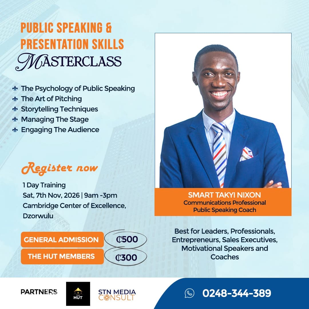 Public speaking and Presentation skills Masterclass
